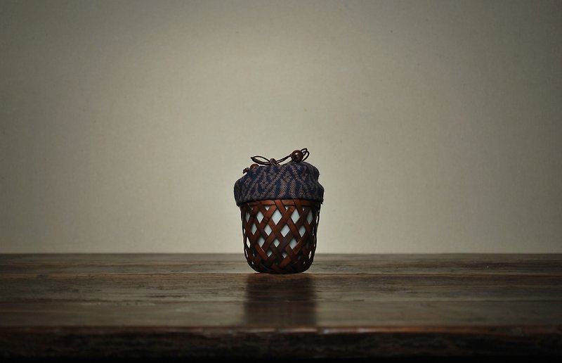 逍遙遊茶盃籠組 菱形紋 - 茶壺/茶杯/茶具 - 其他材質 