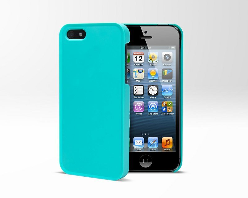SIMPLE 5 - iPhone 5 Case - Blue [coming out of print] - เคส/ซองมือถือ - พลาสติก สีน้ำเงิน