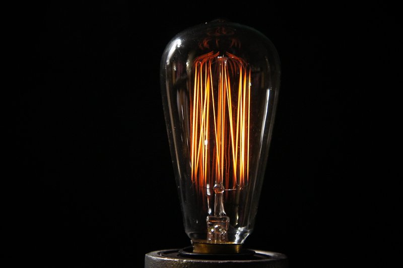 Edison-industry  工業風 愛迪生復古燈泡 ST64煙火造型