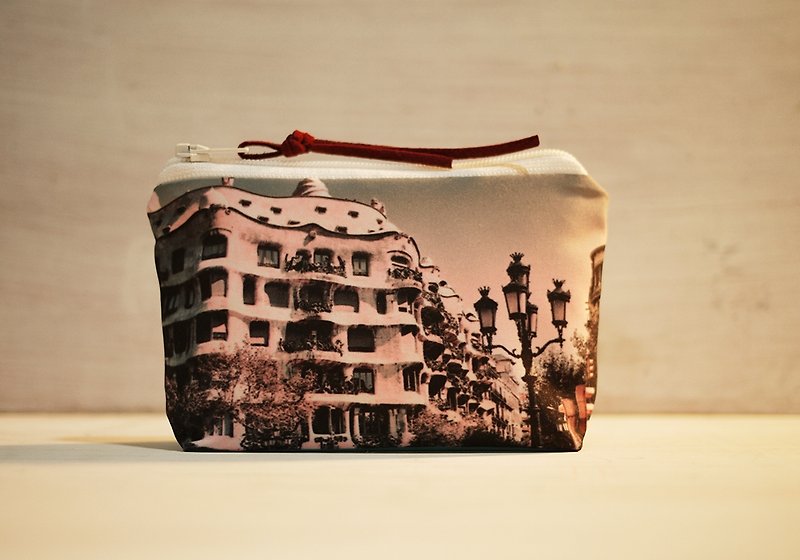 [Travel well] Coin purse◆◇◆Mr. Mira◆◇◆ - Coin Purses - Other Materials Gray