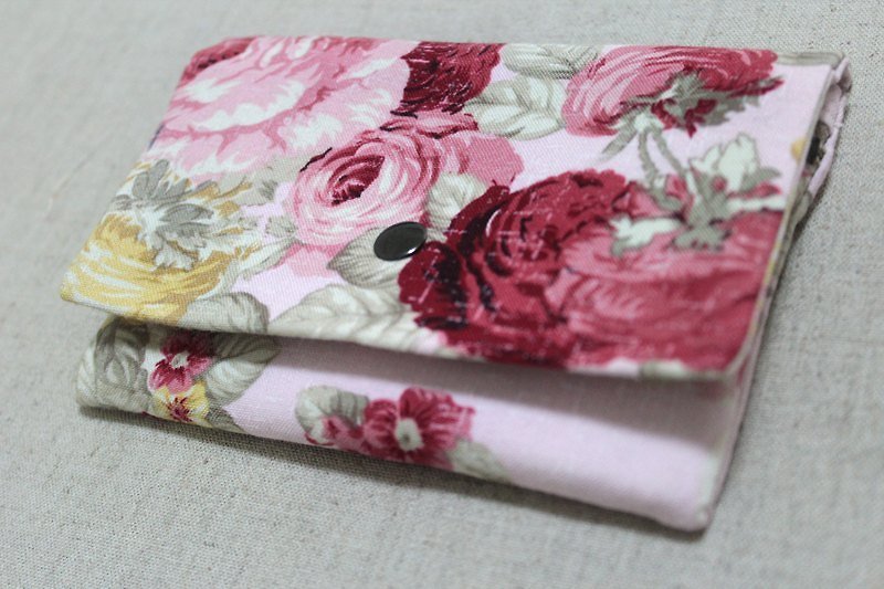 多層次零錢包-玫瑰粉(限量一個) - 散紙包 - 其他材質 粉紅色