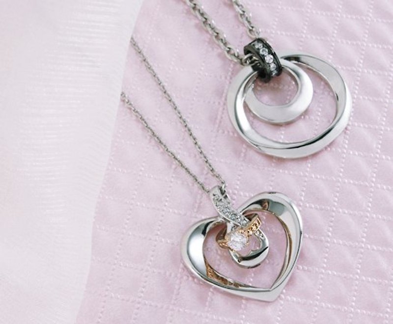 貝兒朵朵Love Jewellery★idoido我願意(男女對墬) ★ - Necklaces - Other Metals 