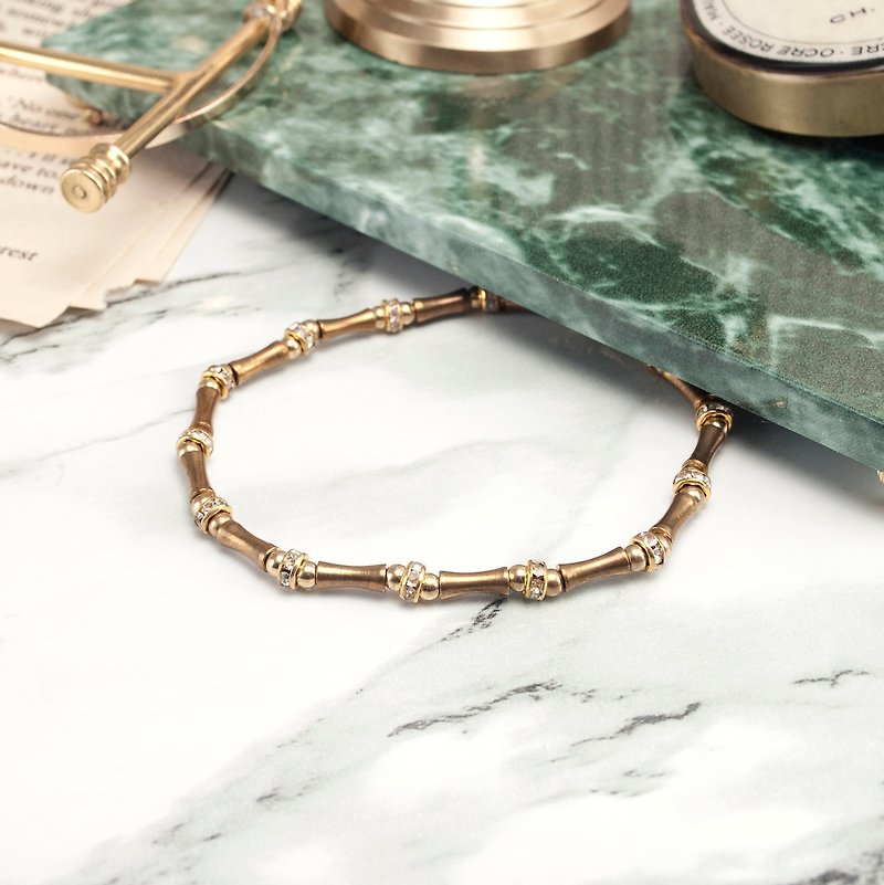 // La Don // [simple - Brass - indeed 05] - Bracelets - Other Metals Gold