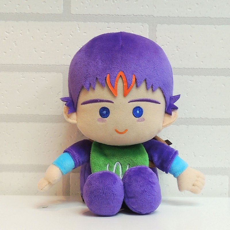 二允兄弟-小允絨毛公仔玩偶 winbrothers stuffed doll (S-win) - 玩偶/公仔 - 其他材質 紫色