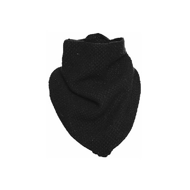 Cashmere Snood – Black - ผ้าพันคอ - ขนแกะ 