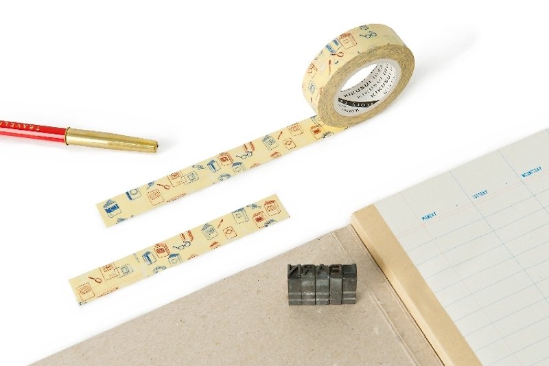 National Taiwan University Publishing Center xTaiwan Jushui // story tape and paper tape academic - Washi Tape - Paper Brown