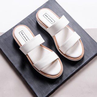 Double Shot Sandals Shoes - Titanium white