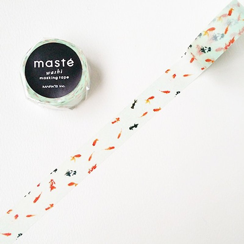 maste and paper tape Multi. Japan [Goldfish (MST-MKT87-A)] - มาสกิ้งเทป - กระดาษ หลากหลายสี