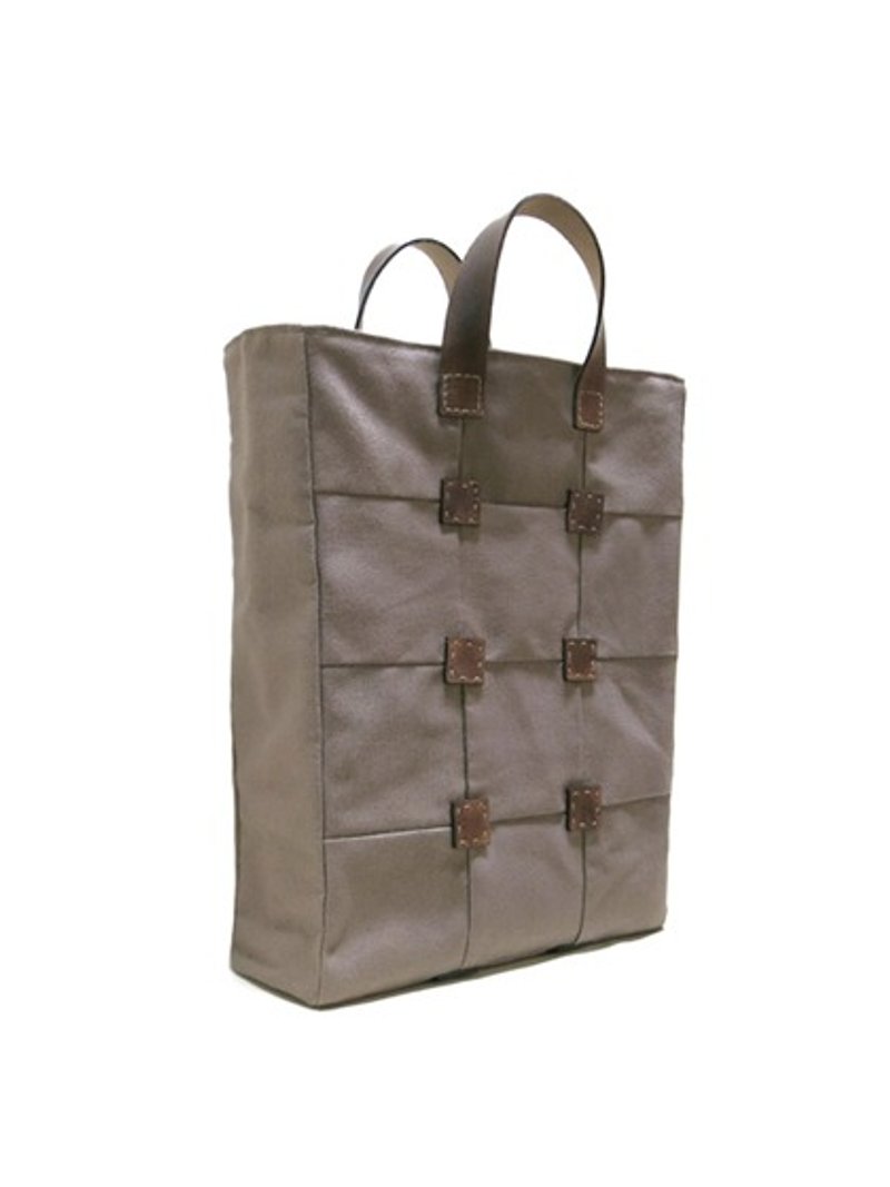 Vertaa Bag - กระเป๋าถือ - ผ้าฝ้าย/ผ้าลินิน สีนำ้ตาล