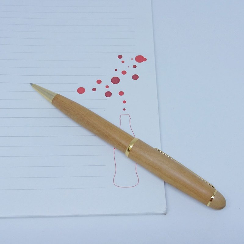 インド老山白檀のモンブランのペン[タイプ]付属のペンペンケース - 油性・ゲルインクボールペン - 木製 ブラウン