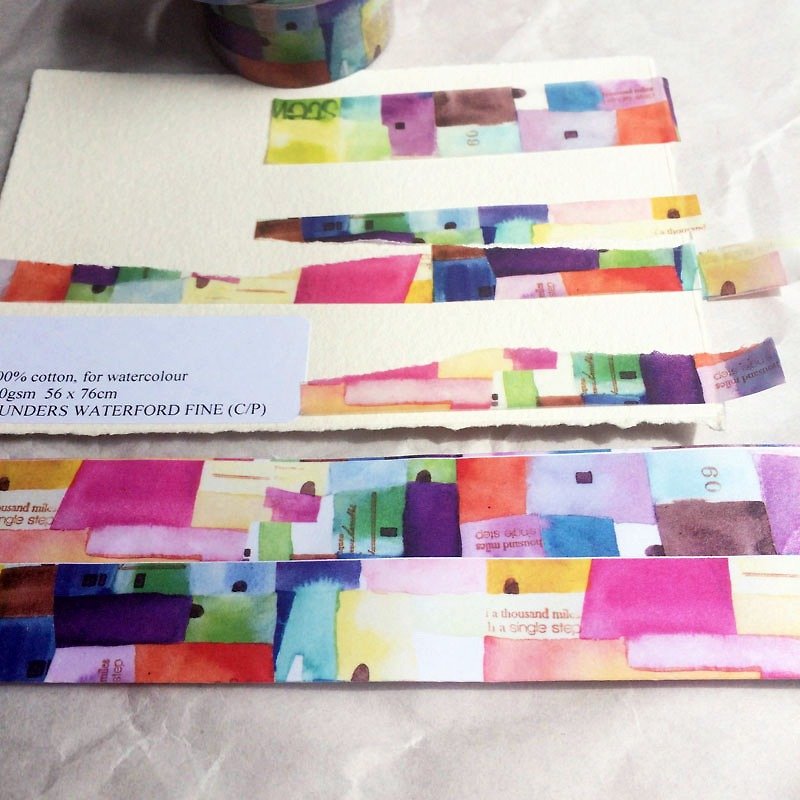 Fion Stewart and paper tape - Lulu cho Lulumachi - มาสกิ้งเทป - กระดาษ หลากหลายสี