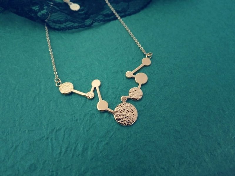 Link Plated k gold necklace - Cpercent handmade jewelry - สร้อยคอ - โลหะ สีเหลือง