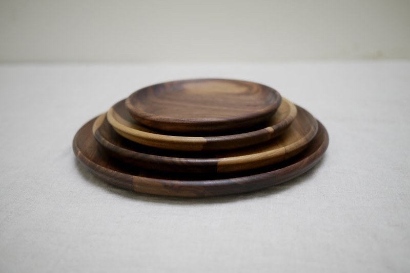 Everyday wood plate 14 cm - จานเล็ก - ไม้ 