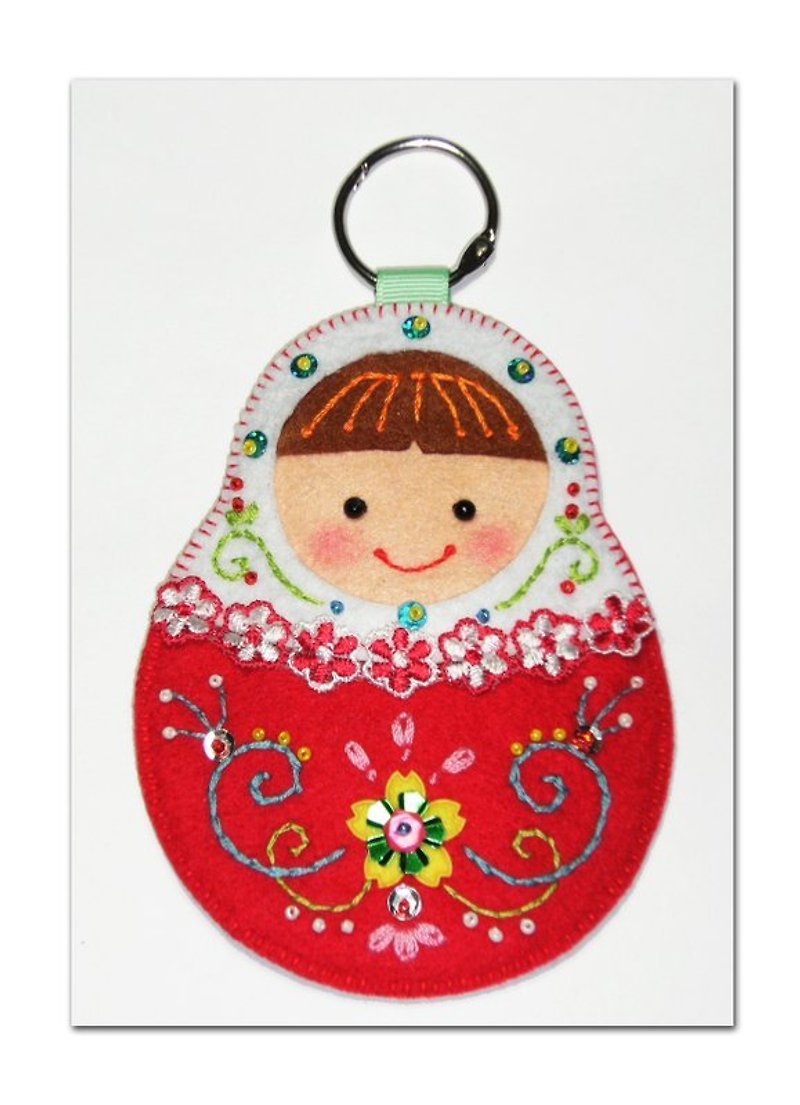 俄羅斯娃娃卡套#012 - 其他 - 其他材質 紅色
