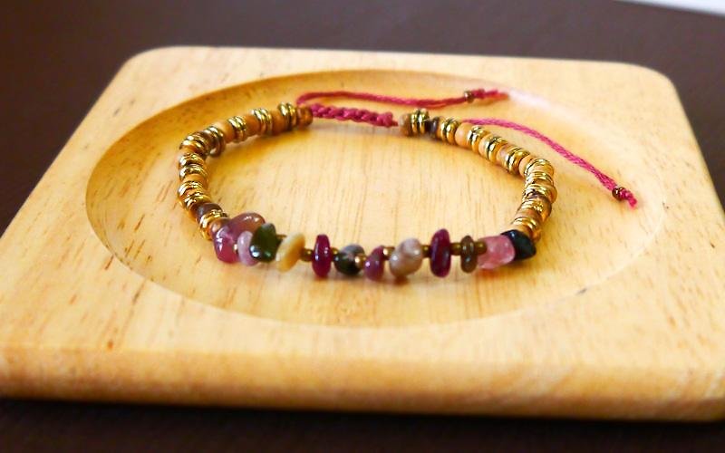 Light you up, a natural bracelet - Bracelets - Other Materials Multicolor