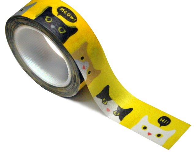 猫マスキングテープ - ショップ スーパーB スタジオ マスキングテープ