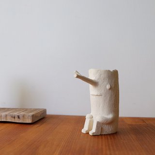 Dendroid Doll Dongdong planter - The Thinker - numbered