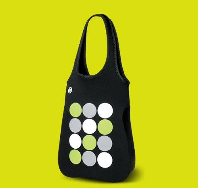 AXON straight shoulder computer bag - กระเป๋าแล็ปท็อป - วัสดุกันนำ้ สีดำ