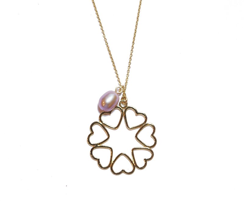 14K alloy Clover necklace ORLAYA - Necklaces - Other Metals Gold
