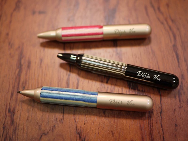 ミニペン/ペン/木製ペン - その他のペン - 木製 レッド
