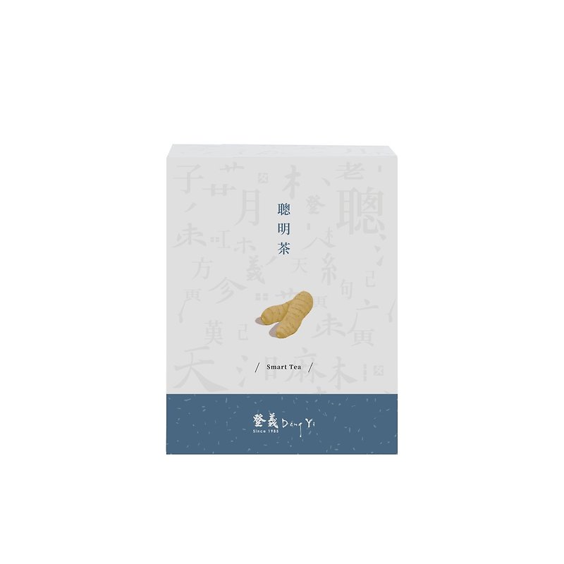 登義│漢方茶 - 聰明茶 盒裝8入 - 茶葉/漢方茶/水果茶 - 植物．花 白色