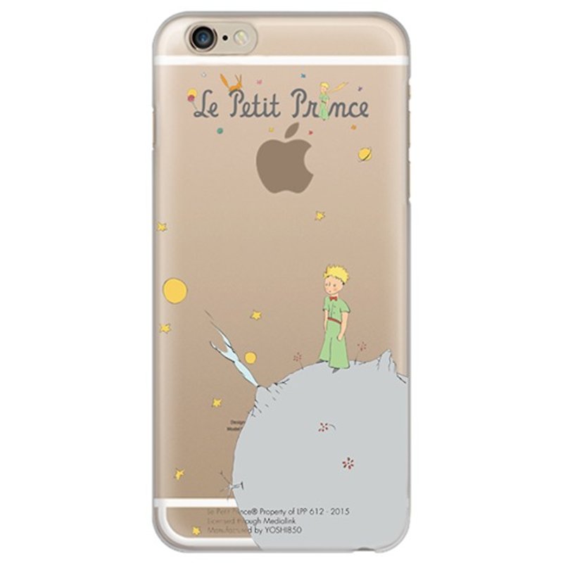 Little Prince Classic Edition Authorized - TPU Mobile Phone Case - [Another Planet] AA03 - เคส/ซองมือถือ - ซิลิคอน สีเทา