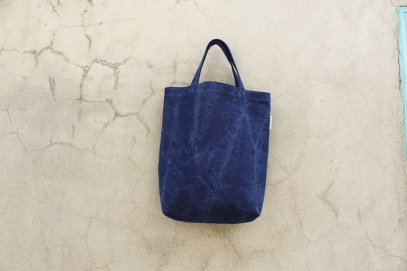 【ZhiZhiRen]パックをジャンプ行く - 洗浄されたデニム - トート・ハンドバッグ - その他の素材 ブルー