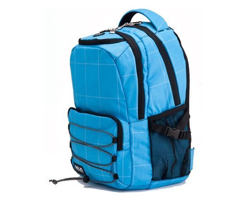 SOLIS [Crossroad Tour Series] after computer models Small Drawstring Backpack (sky blue) - Laptop Bags - Other Materials Blue
