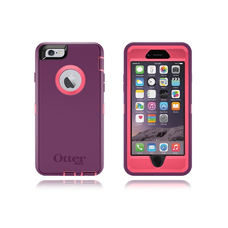 OtterBoxディフェンダーディフェンダーシリーズiPhone 6パープル - スマホケース - プラスチック ピンク