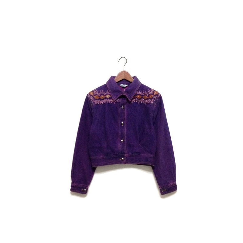 │ │ tannins knew priceless purple VINTAGE / MOD'S - เสื้อแจ็คเก็ต - วัสดุอื่นๆ 