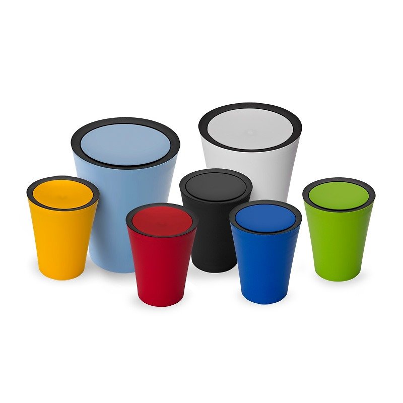 QUALY small color tube-round - กล่องเก็บของ - พลาสติก 