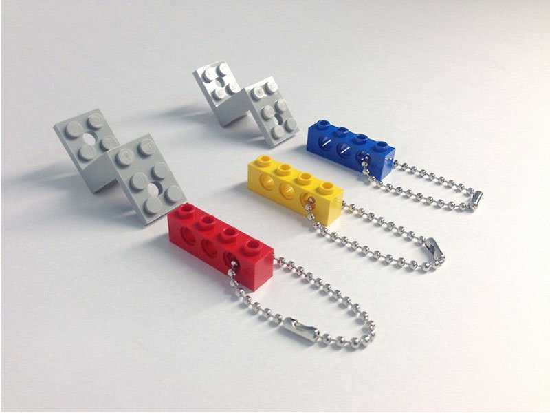 Qubefun key letter storage bag # compatible with Lego LEGO # exclusive sale - กล่องเก็บของ - พลาสติก หลากหลายสี