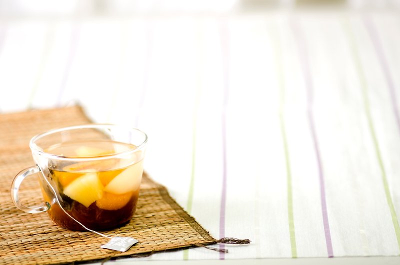Warm cup of fruit tea (with recipes) - Gold + pineapple mango nectar of jujube tea cinnamon + pineapple jam - simple studio glass canning [] - แยม/ครีมทาขนมปัง - อาหารสด 
