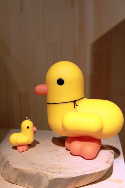 ベルギーアヒルヴィンテージ剥製 ベルギー CANAR キュートでエクスクルーシブなハート型アヒルの子