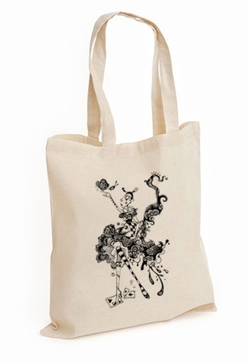 Shoulder bag-Butterfly - กระเป๋าแมสเซนเจอร์ - วัสดุอื่นๆ ขาว