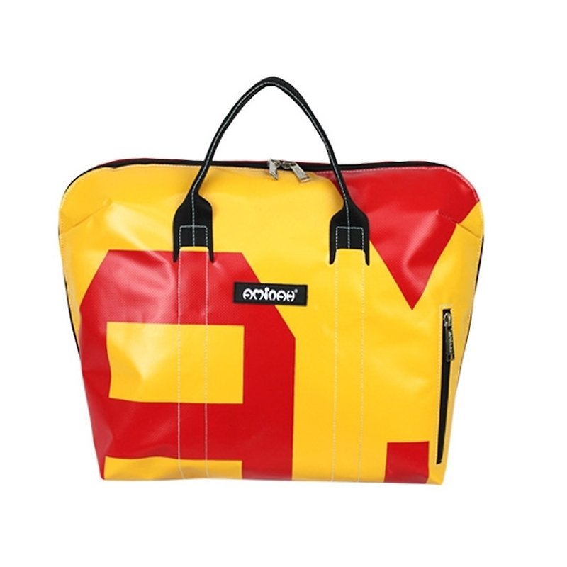 AMINAH-Red Fashion Multifunctional Handbag/Computer Bag【am-0178】 - Laptop Bags - Other Man-Made Fibers Red