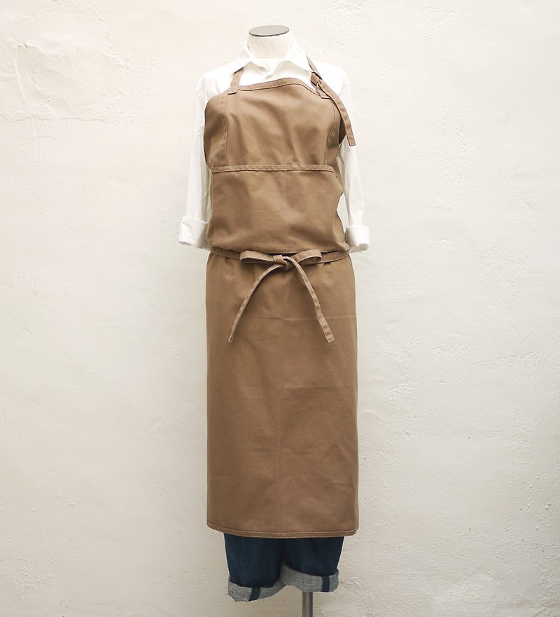 Herve Cotton Full Length Apron - Aprons - Other Materials 