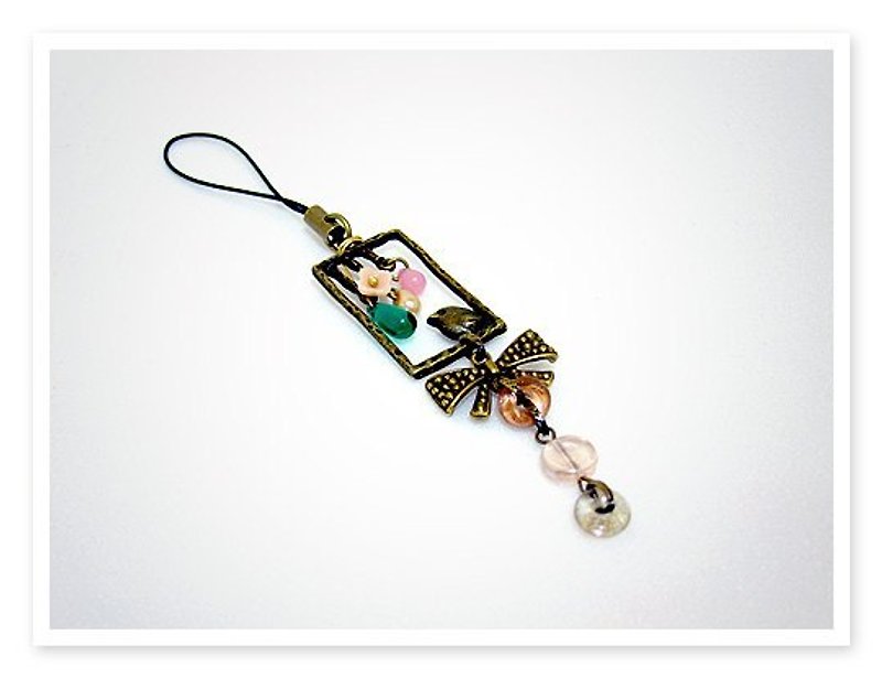 Bird by the window - Charms - Other Materials Multicolor