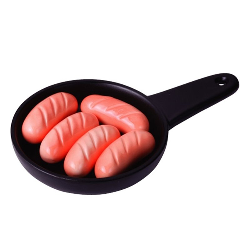 sunart chopstick rest set-fried hot dog - Cookware - Other Materials Red