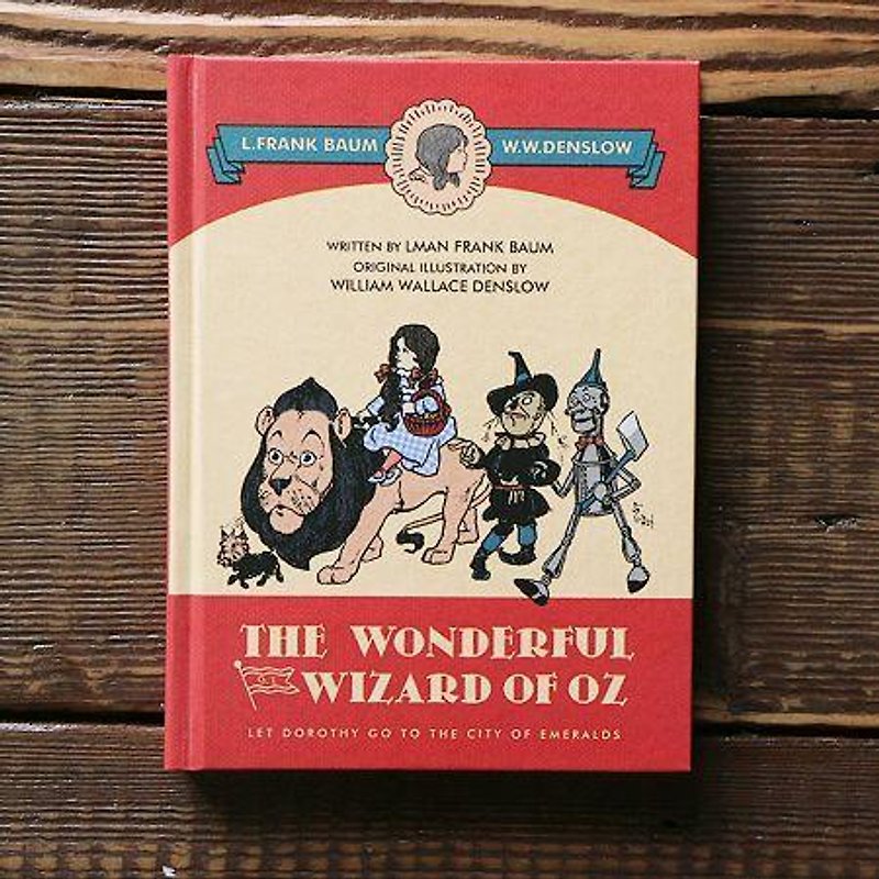Dessin x 7321 Design-Hand Almanac - Dorothy Hardcover Hardcover Monthly - The Wizard of Oz, 7321-08568 - สมุดบันทึก/สมุดปฏิทิน - กระดาษ สีแดง