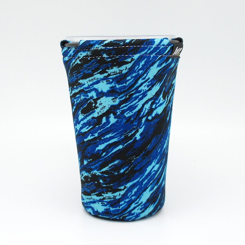 BLR Drink caddy  Blue Marble  WD13 - ถุงใส่กระติกนำ้ - วัสดุอื่นๆ สีน้ำเงิน