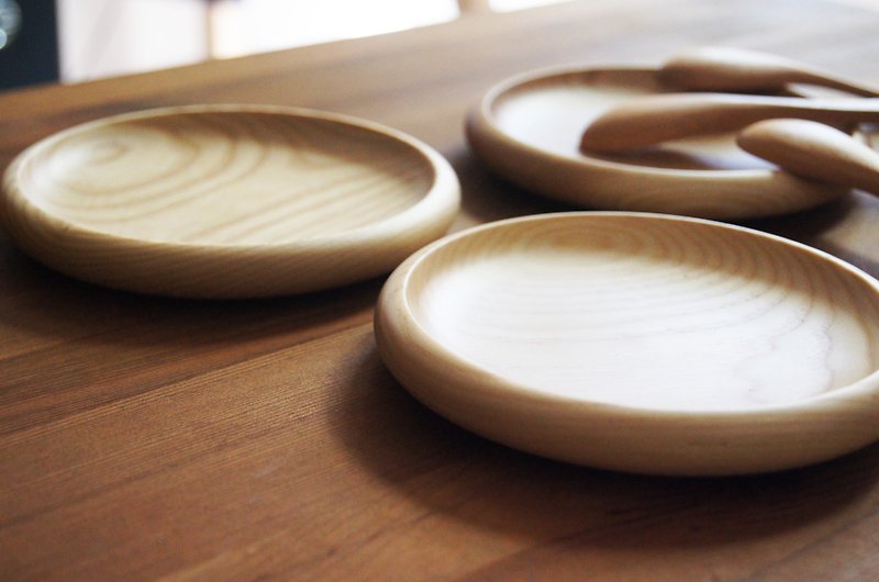 豐原職人-呷飯小木盤(單個) - 碟子/醬料碟 - 木頭 