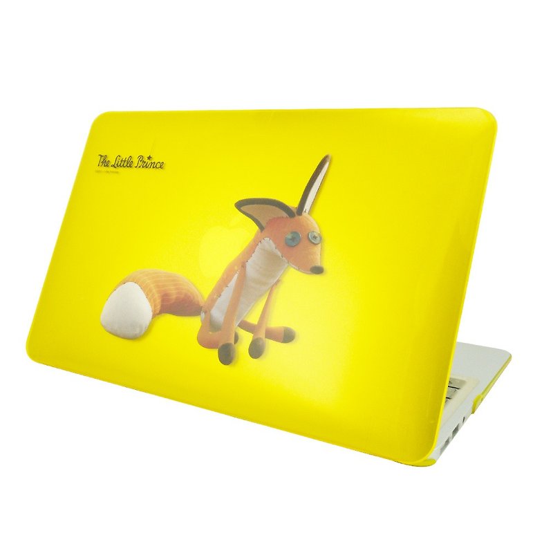 Little Prince Movie Edition Authorized Series - [Dear Fox] "Macbook Pro / Air 13" Special "Crystal Shell - เคสแท็บเล็ต - พลาสติก สีเหลือง