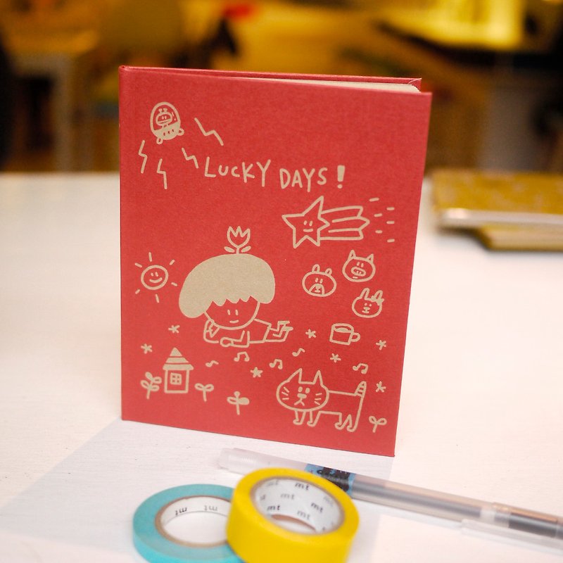 Make good use of the 8th generation calendar_Lucky Days - Notebooks & Journals - Paper Red