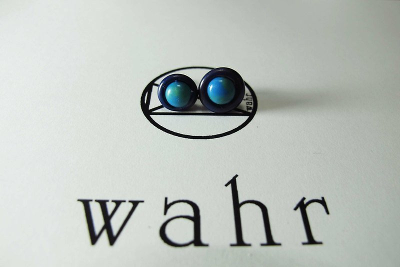 【Wahr】甜圈圈耳環(一對) - 耳環/耳夾 - 防水材質 多色