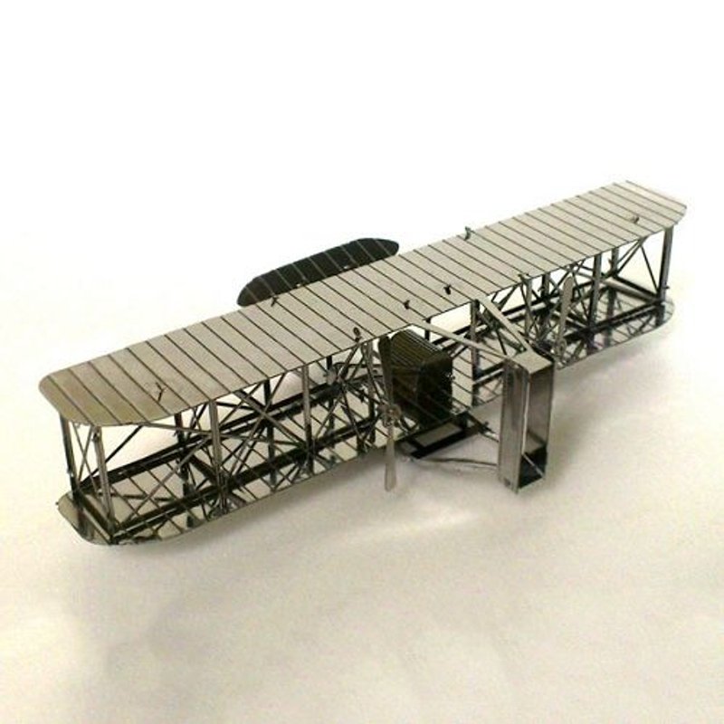 微模型金屬系列 TMN-23 萊特兄弟飛機 - 其他 - 其他金屬 灰色