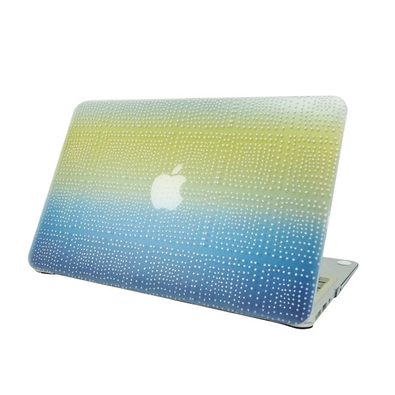 Reversal GO-365 good day series - 【first love soda】 "Macbook 12 inch / Air 11 inch special" crystal shell (transparent color) - Tablet & Laptop Cases - Plastic Multicolor