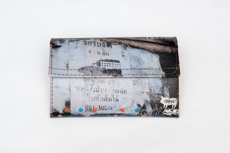 1983ER wrap - Bangkok street - Wallets - Paper Gray