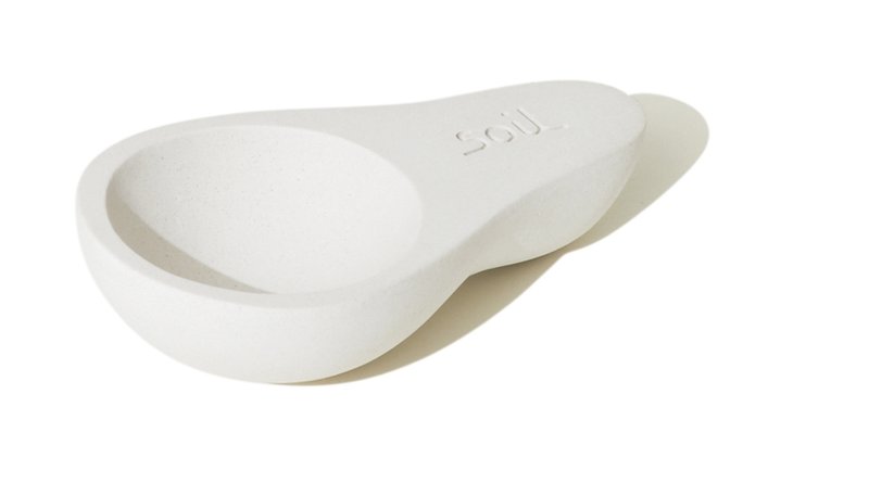 Japan soli moisture spoon (white) - ช้อนส้อม - วัสดุอื่นๆ ขาว