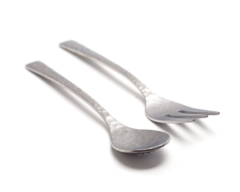 Twilight WASABI (Silver) Snack Fork - ช้อนส้อม - โลหะ 